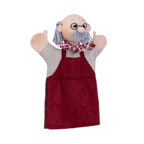 Hand Puppet Djepeto 27 cm, Multicolour Hand Puppet - Pintado & Lacado