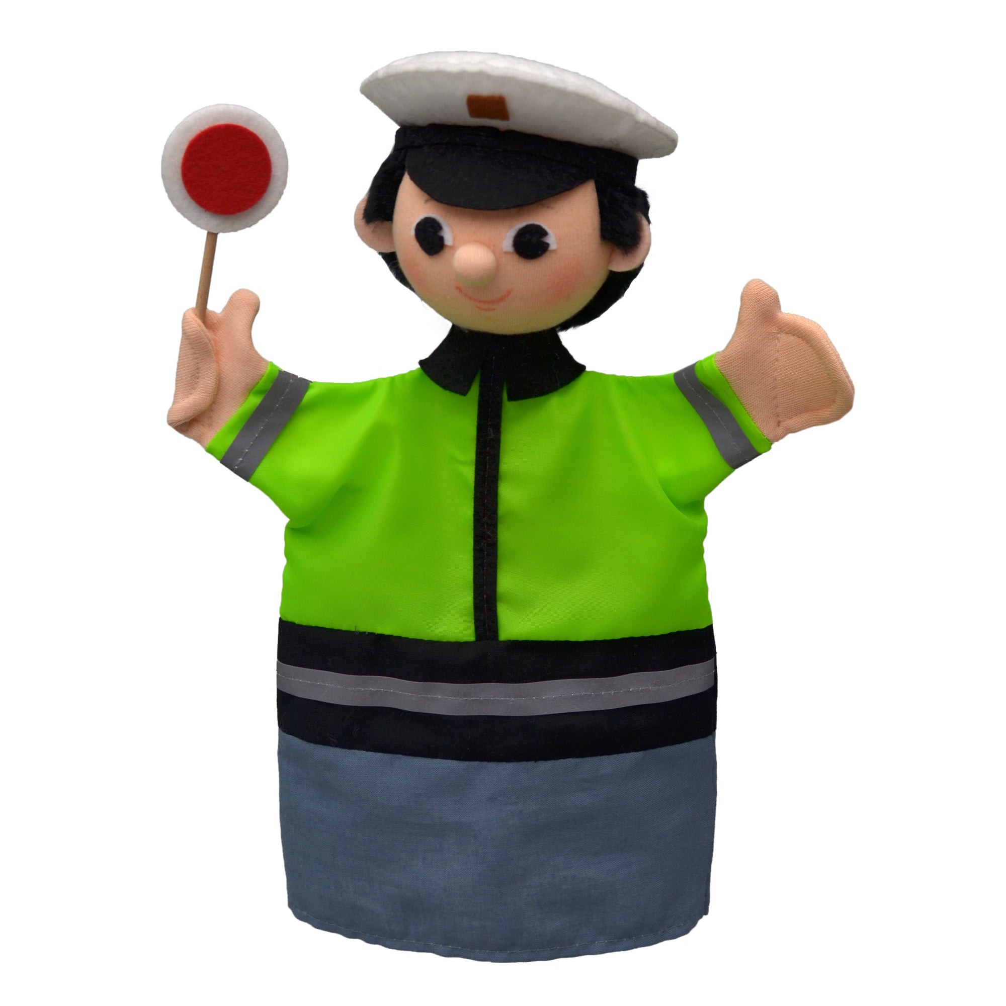 Handpuppe Polizist 27 cm, 22519A