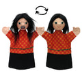 Hand Puppet Evil Mom 27 cm, Multicolour Hand Puppet - Pintado & Lacado