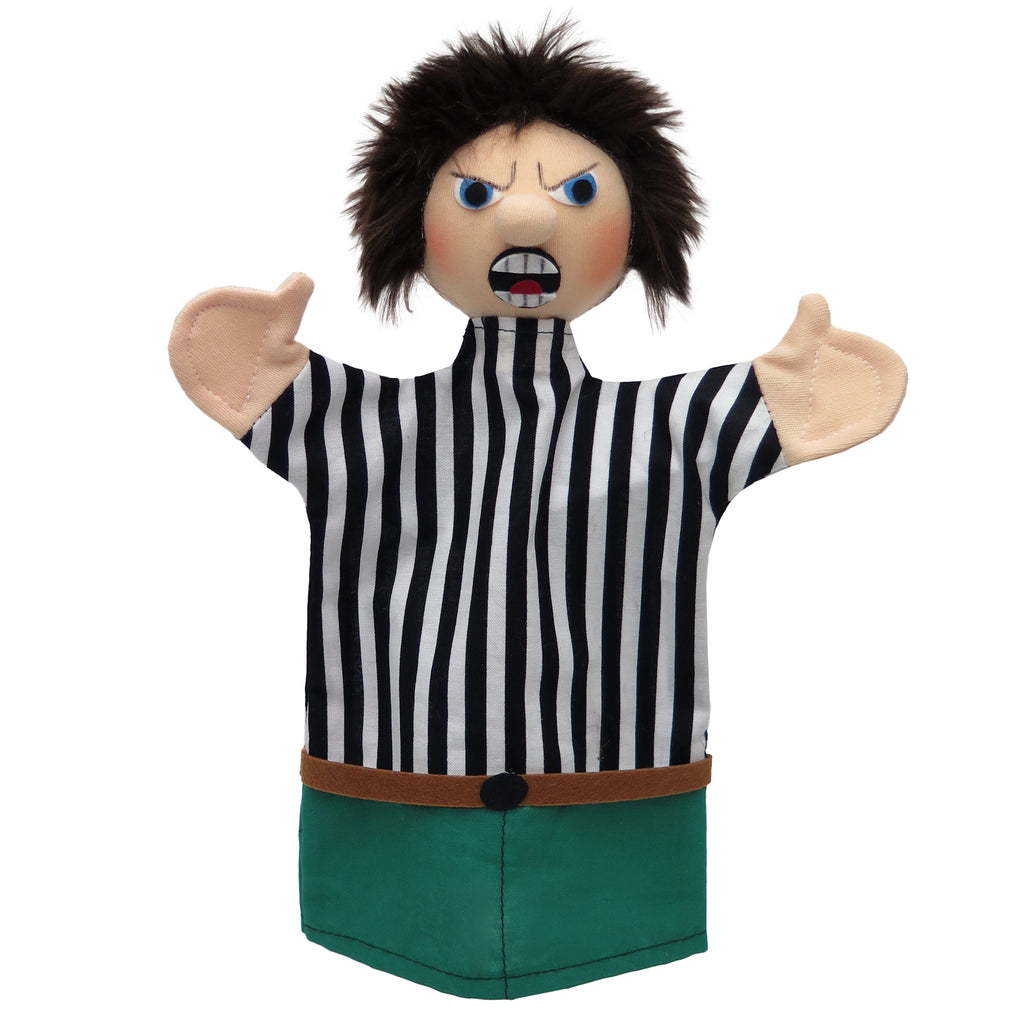 Hand Puppet Evil Dad 27 cm, Multicolour Hand Puppet - Pintado & Lacado