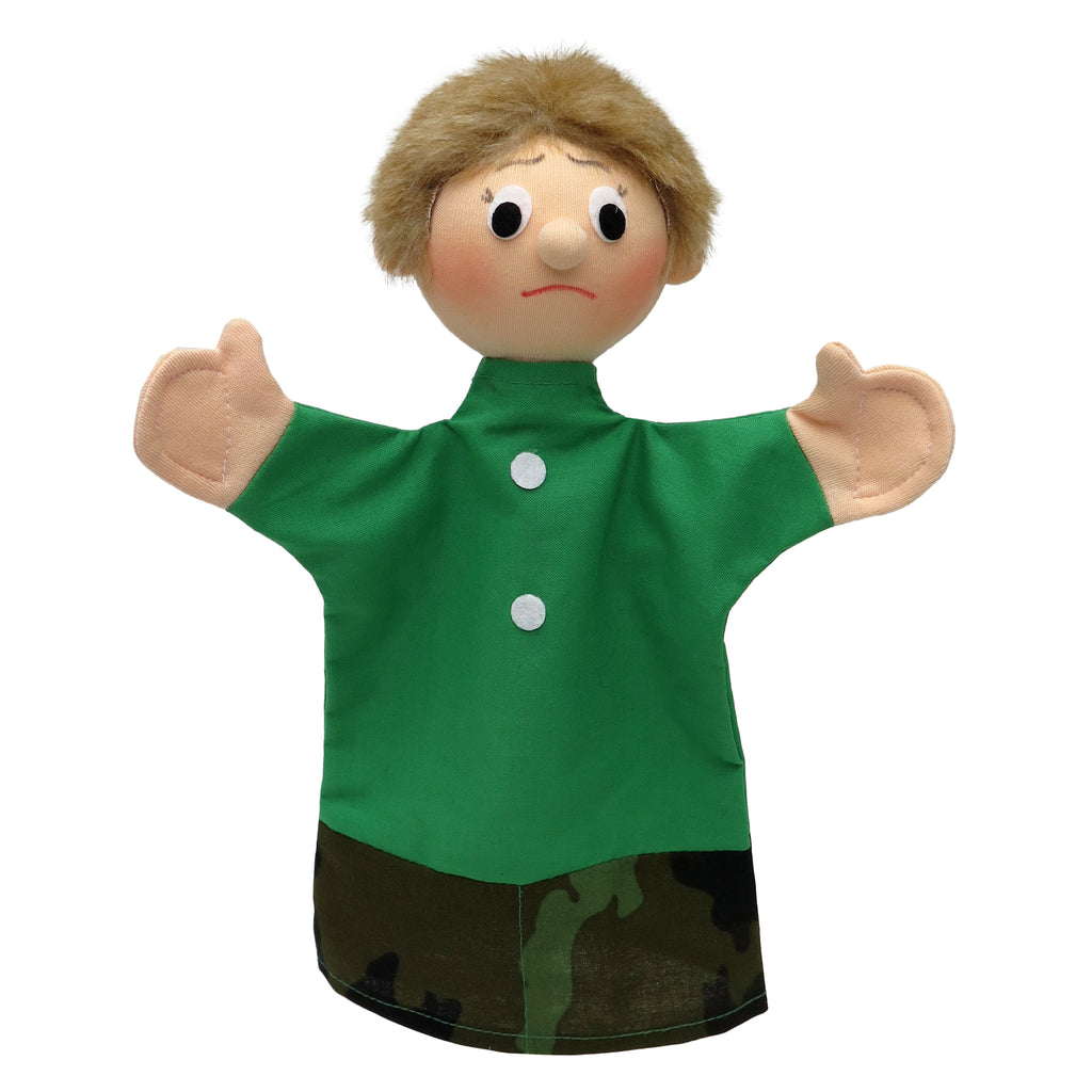 Hand Puppet Evil Boy 27 cm, Multicolour