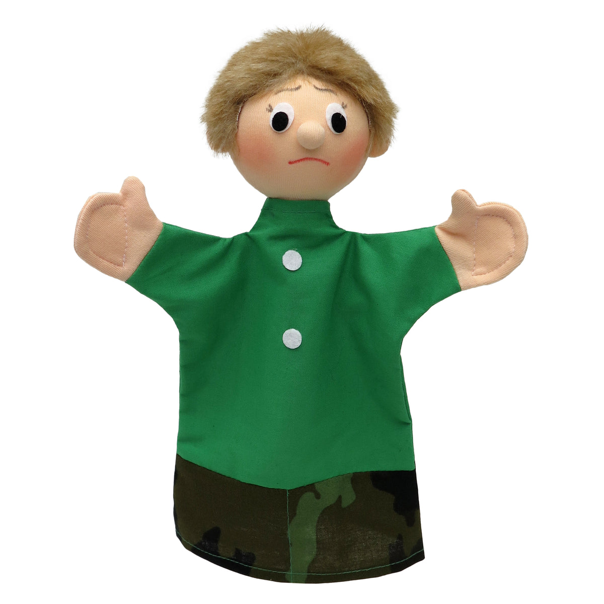 Hand Puppet Evil Boy 27 cm, Multicolour