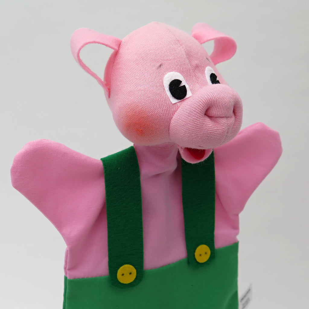 Maňásek na ruku Prasátko 26 cm