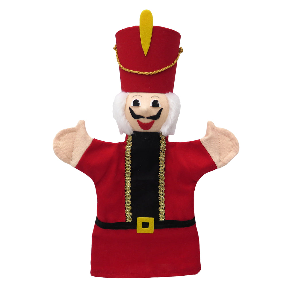 Hand Puppet Nutcracker 33 cm, Red