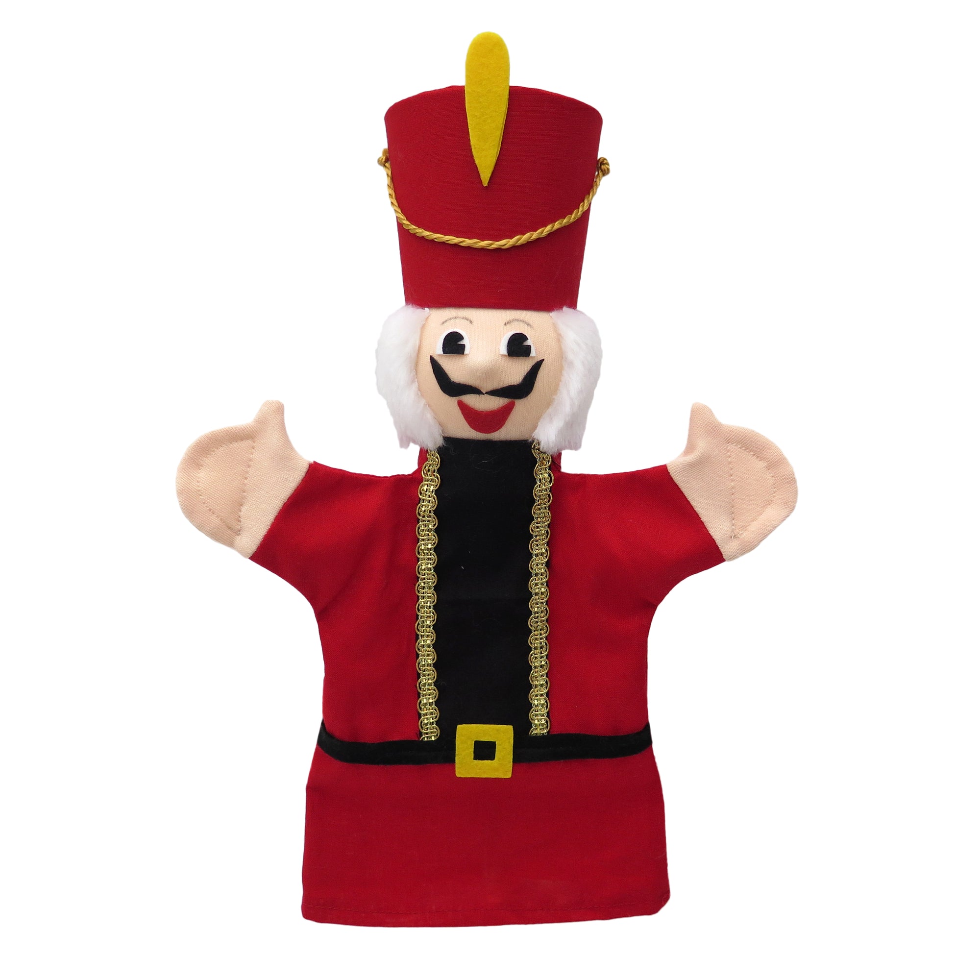 Maňásek na ruku Louskáček 33 cm