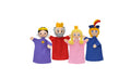 Set of Hand Puppets Royal Court 18,5 cm, Multicolour Set of Hand Puppets - Pintado & Lacado