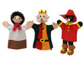 Set of Hand Puppets Puss in Boots 34 cm, Multicolour Set of Hand Puppets - Pintado & Lacado