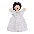 Hand Puppet Empress Sissi 32 cm, White Hand Puppet - Pintado & Lacado