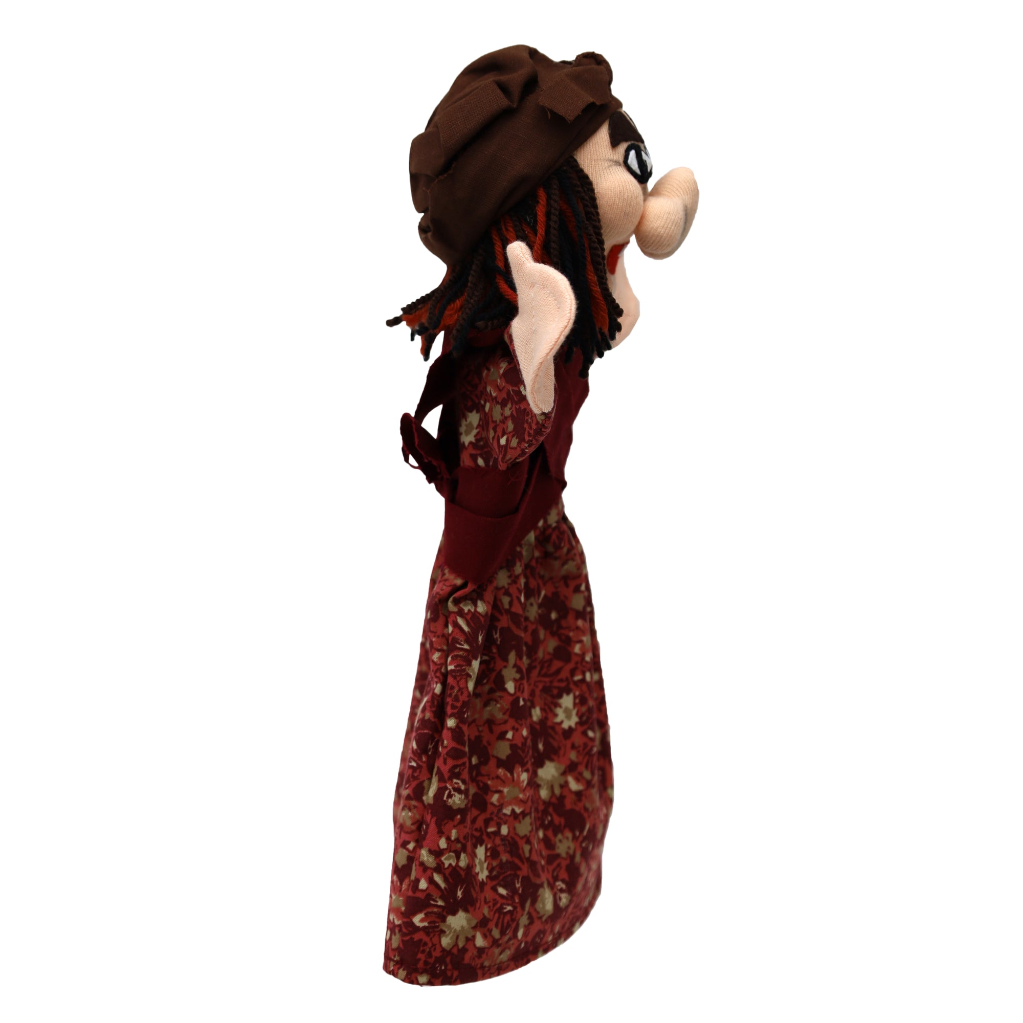 Handpuppe Hexe 28 cm, 22834C