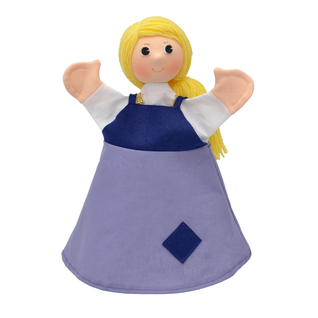 Maňásek na ruku Popelka 30 cm