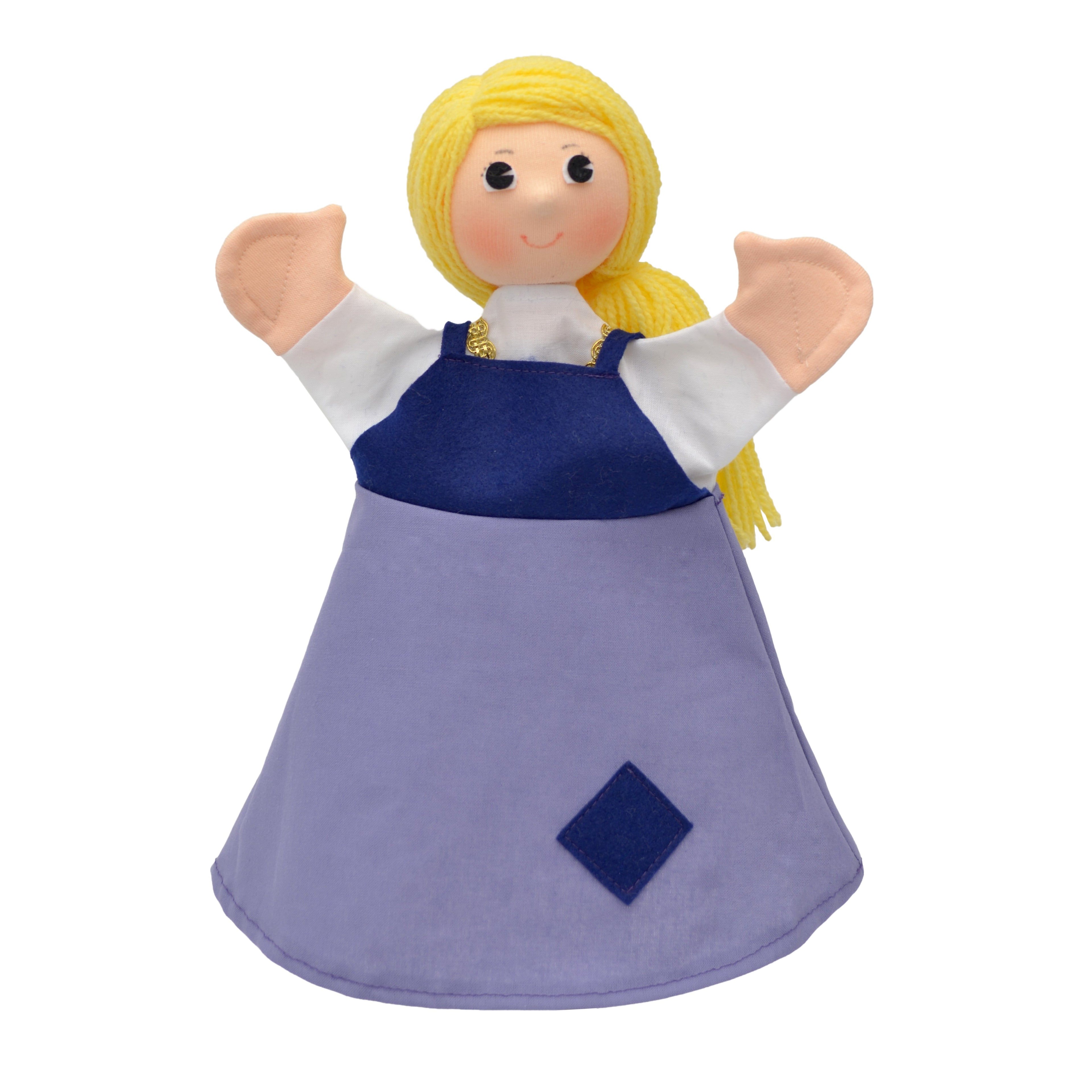 Maňásek na ruku Popelka 30 cm