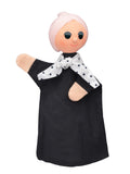 Hand Puppet Grandmother 28 cm, Multicolour Hand Puppet - Pintado & Lacado