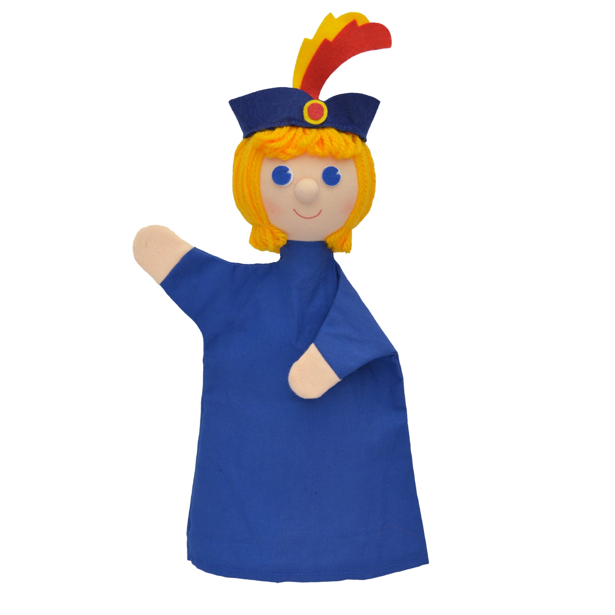 Maňásek na ruku Princ 28 cm