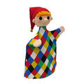 Hand Puppet Clown 26 cm, Multicolour Hand Puppet - Pintado & Lacado