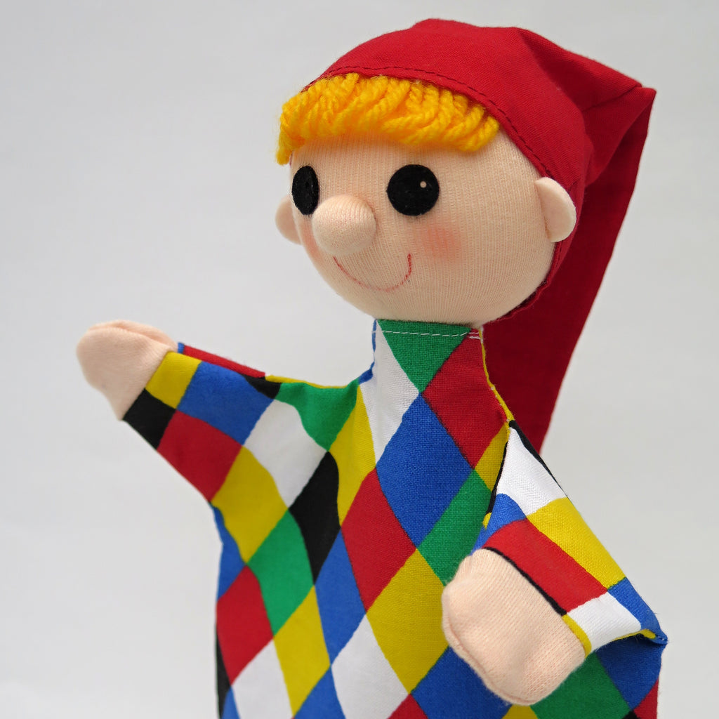 Handpuppe Kasperl 26 cm, 22865C Handpuppe - Pintado & Lacado