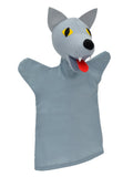 Hand Puppet Wolf 28 cm, Multicolour