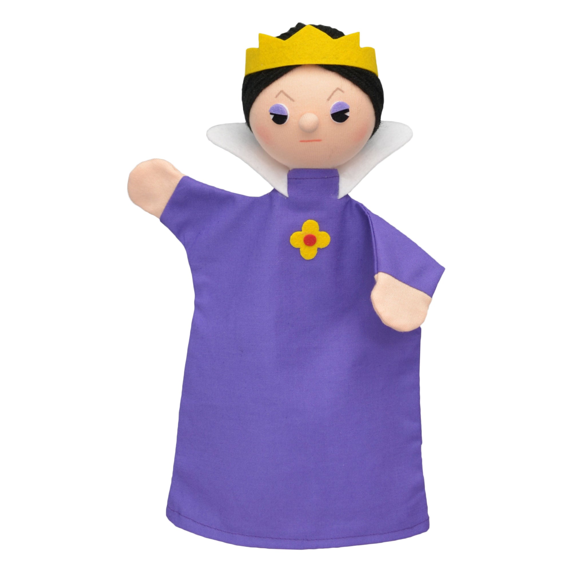 Maňásek na ruku Královna 26 cm