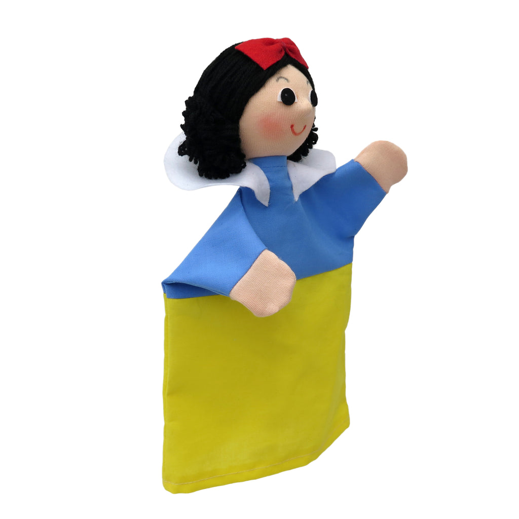 Hand Puppet Snow White 27 cm, Multicolour Hand Puppet - Pintado & Lacado