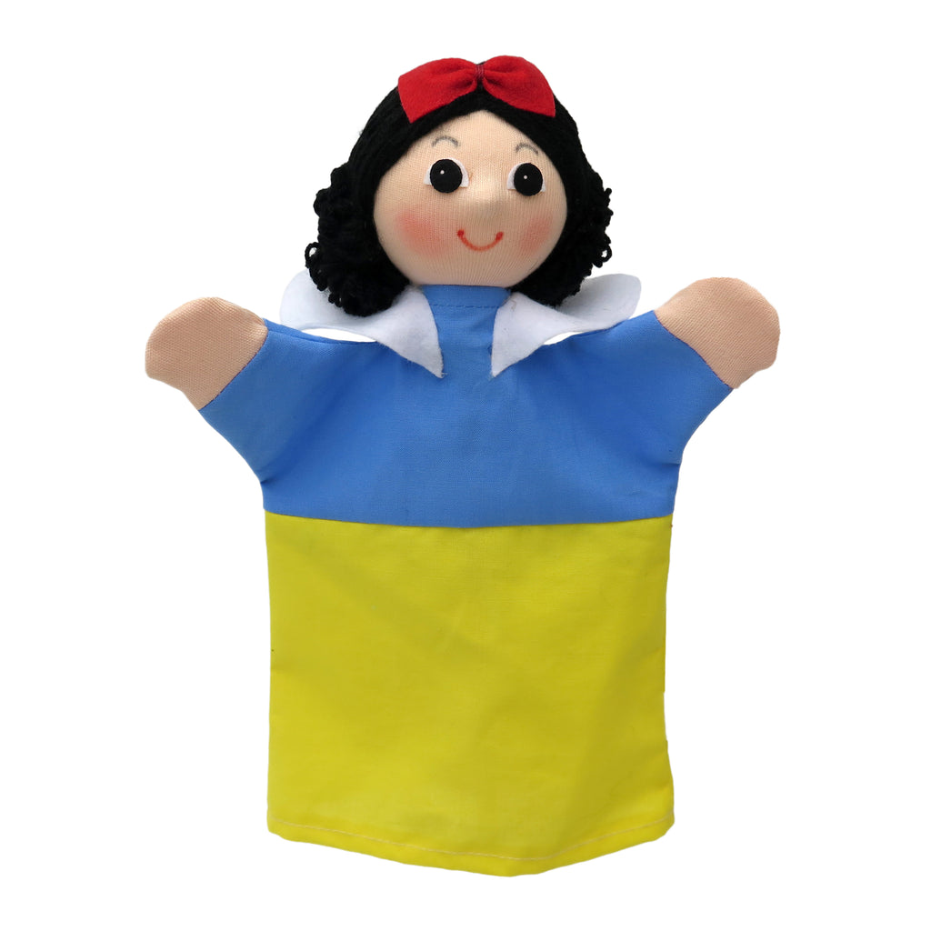 Hand Puppet Snow White 27 cm, Multicolour Hand Puppet - Pintado & Lacado