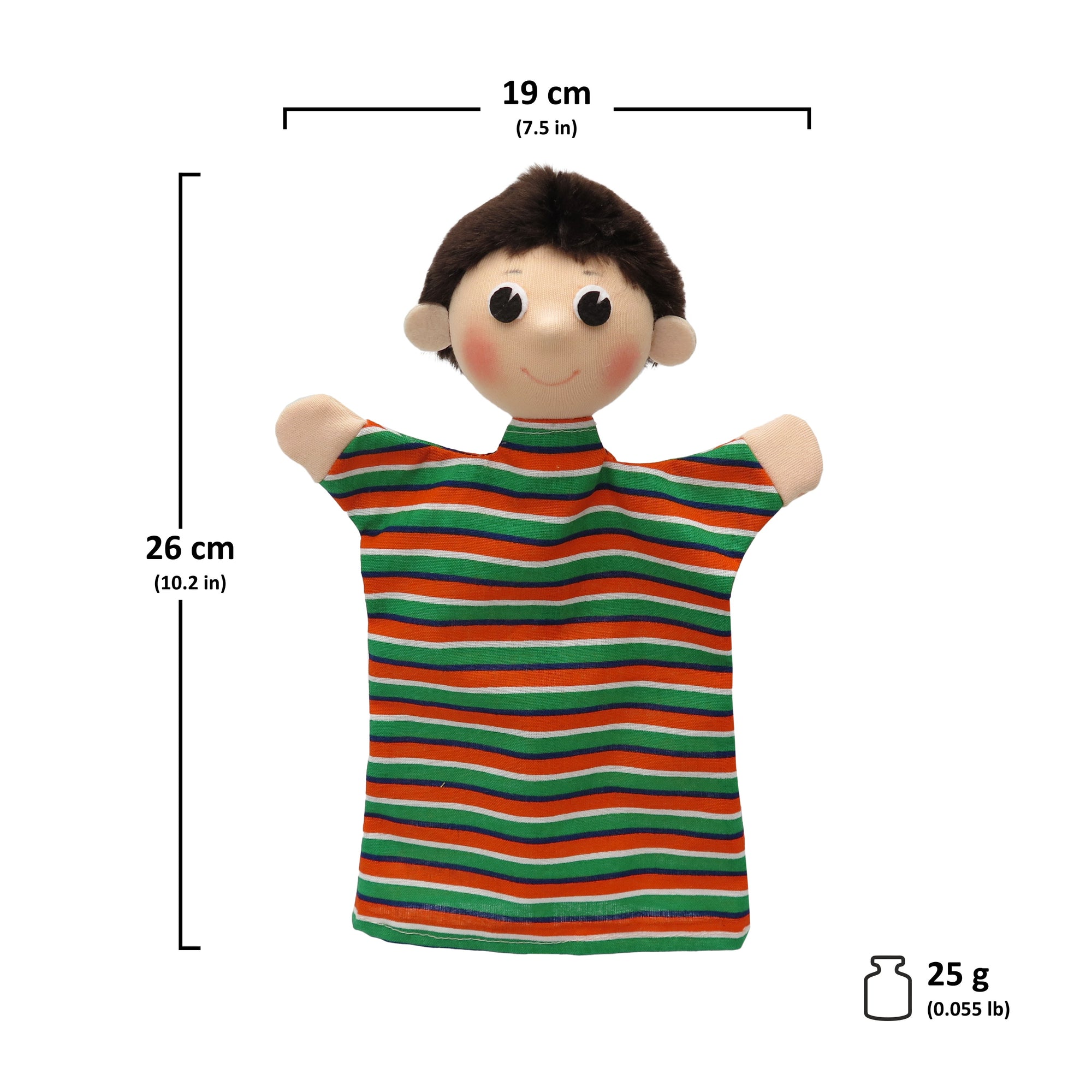 Handpuppe Sohn 26 cm, 22896A