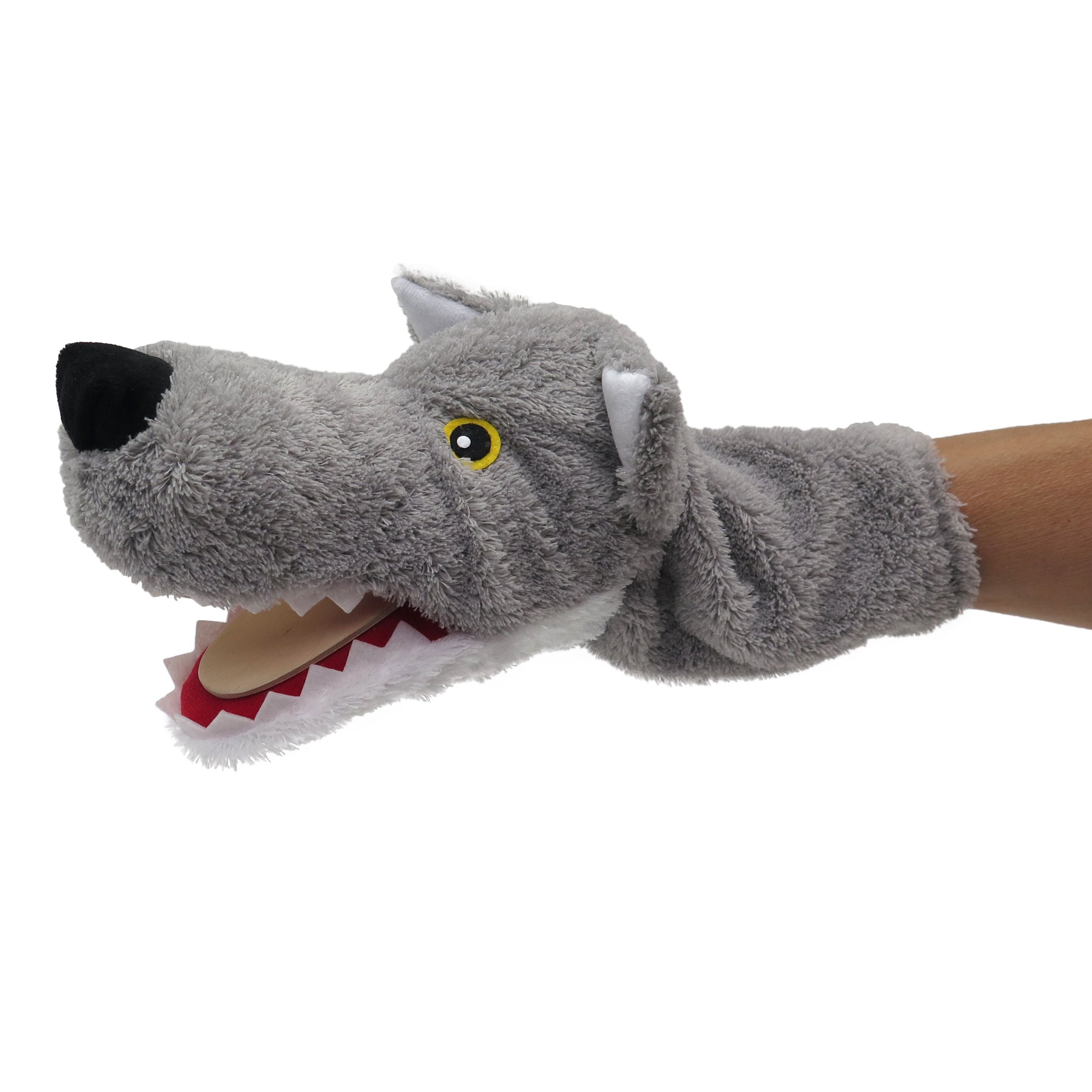 Handpuppe Wolf 8 cm, 23446B