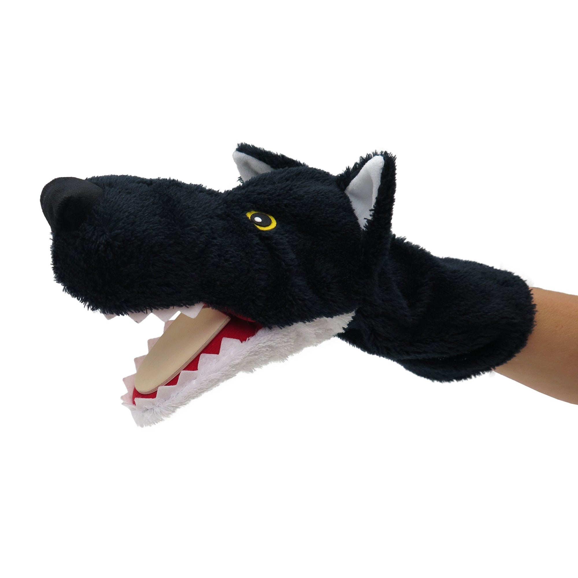 Handpuppe Wolf 8 cm, 23446C