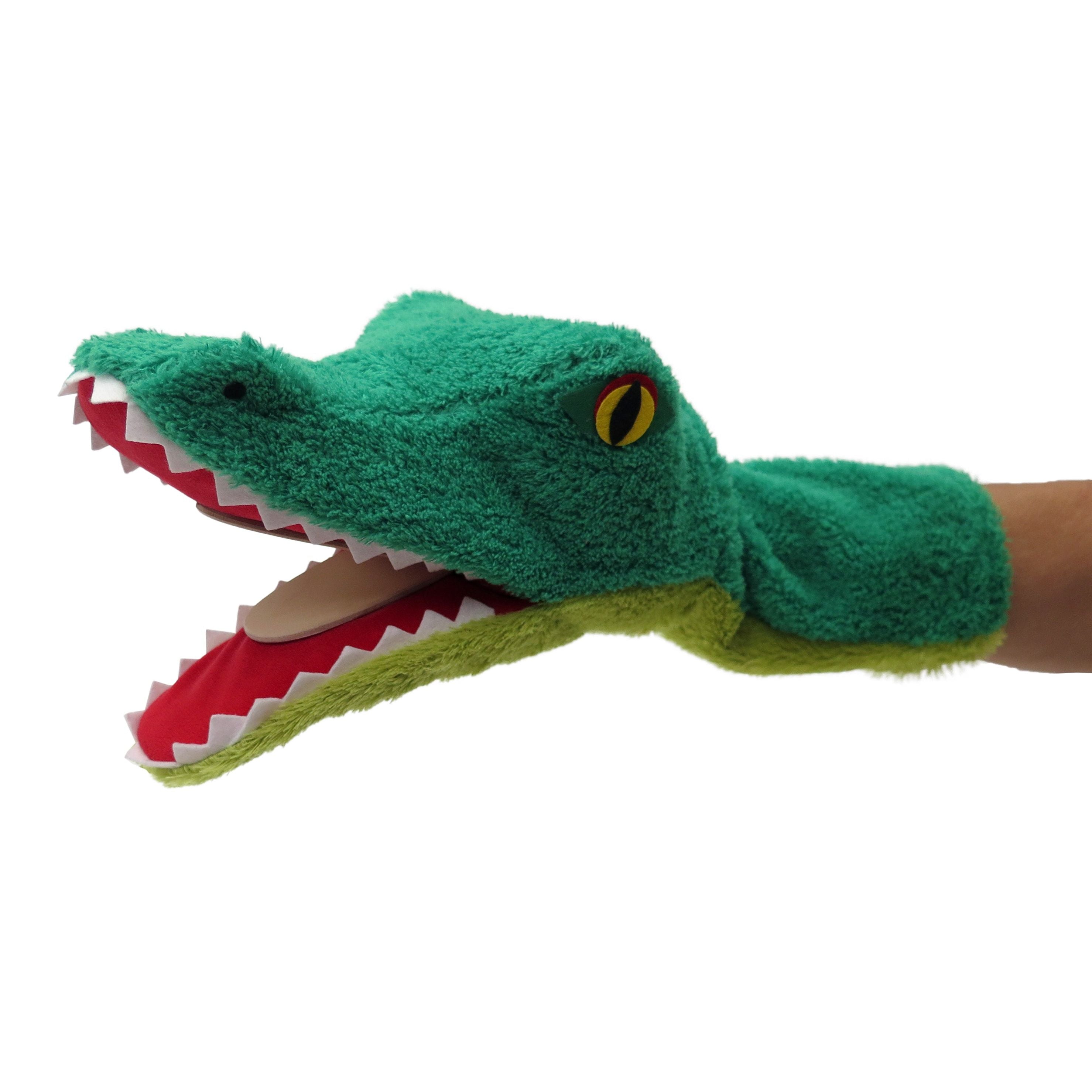 Handpuppe Krokodil 38 cm, 23448B