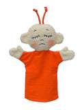 Hand Puppet Emotion Shame 30 cm, Orange Hand Puppet - Pintado & Lacado