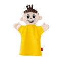 Hand Puppet Emotion Happy - Boy 31 cm, Yellow Hand Puppet - Pintado & Lacado