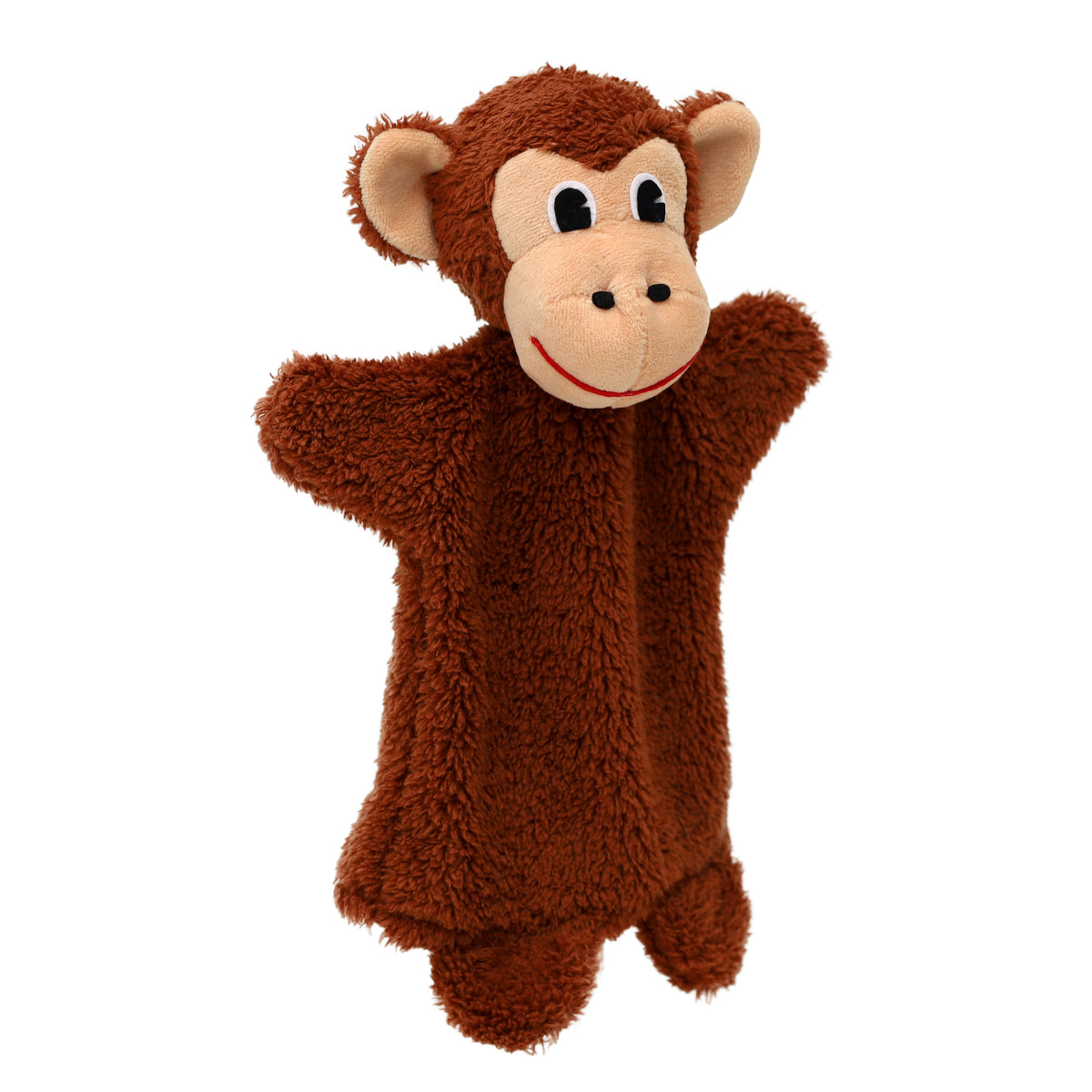 Hand Puppet Ape 27 cm, Brown Hand Puppet - Pintado & Lacado