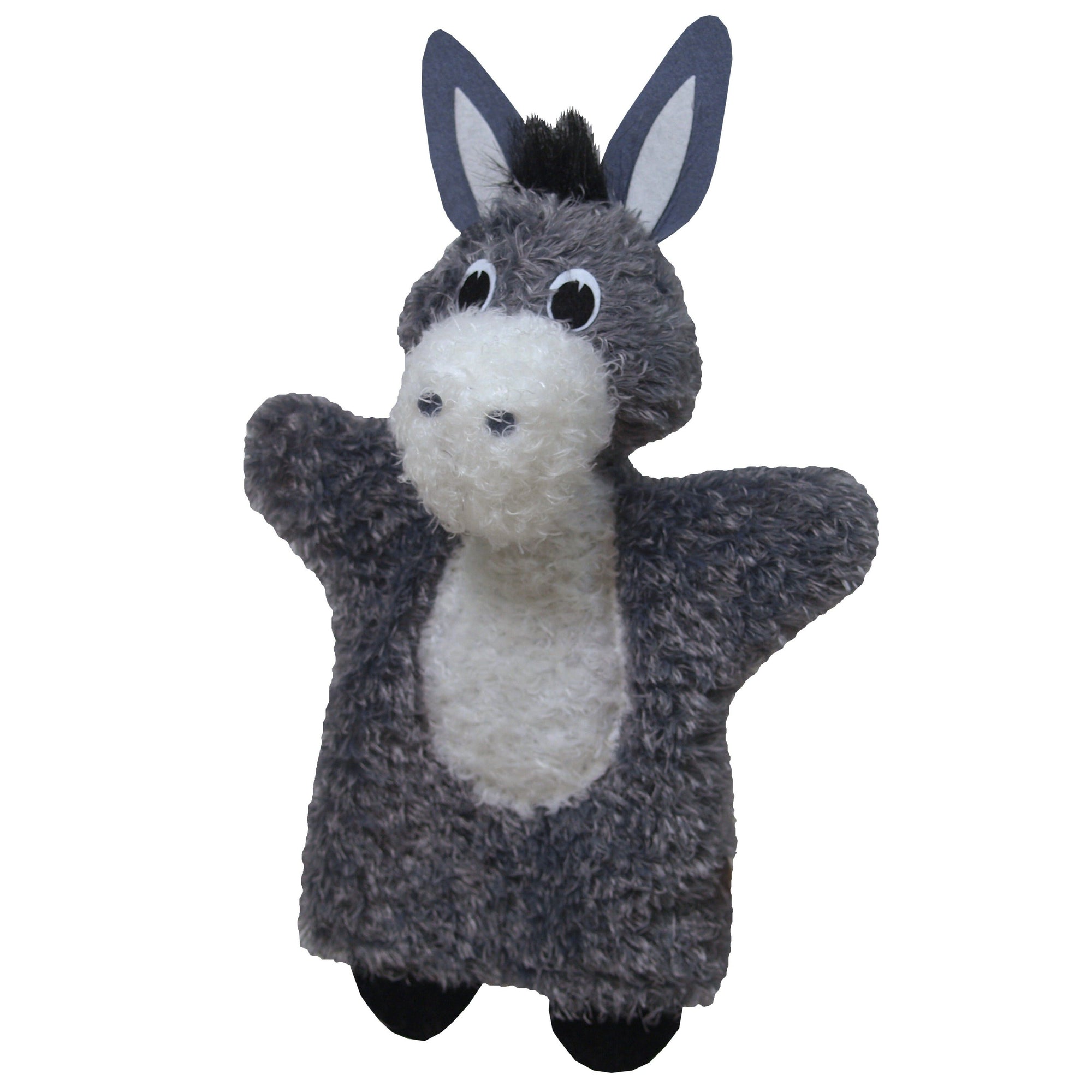Maňásek na ruku Osel 32 cm