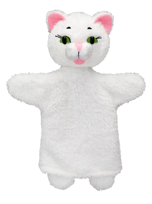 Hand Puppet Cat 26 cm, Multicolour Hand Puppet - Pintado & Lacado