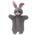 Hand Puppet Rabbit 34 cm, Grey