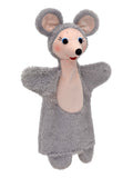 Hand Puppet Mouse 30 cm, Multicolour