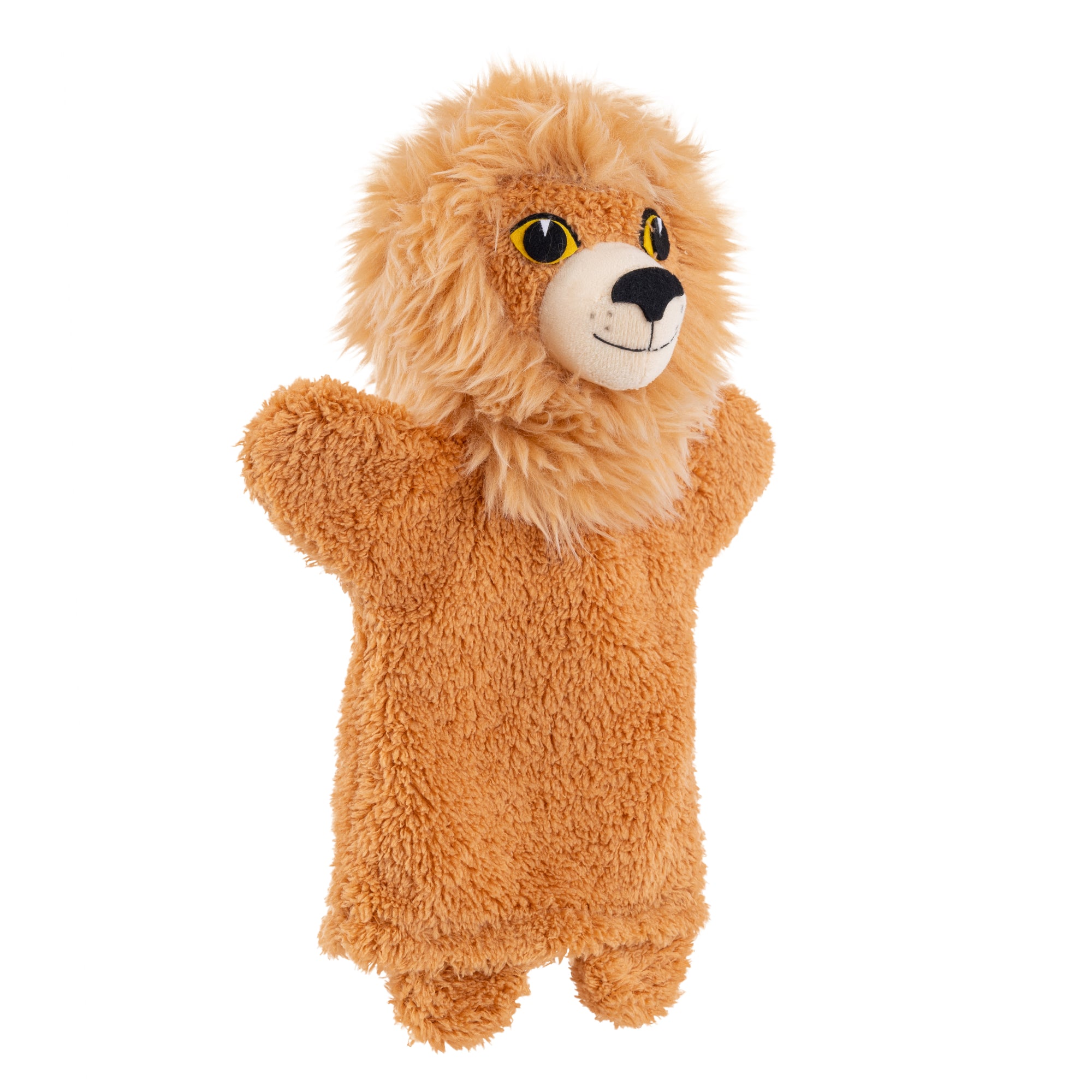 Handpuppe Glücklicher Löwe 28 cm, 24620C