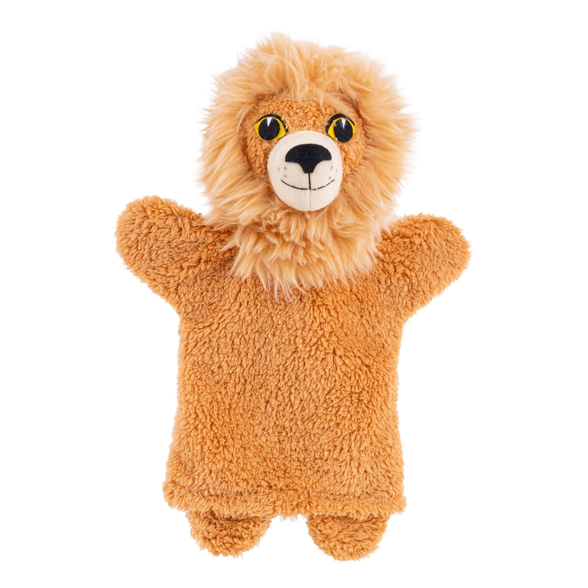 Handpuppe Glücklicher Löwe 28 cm, 24620C