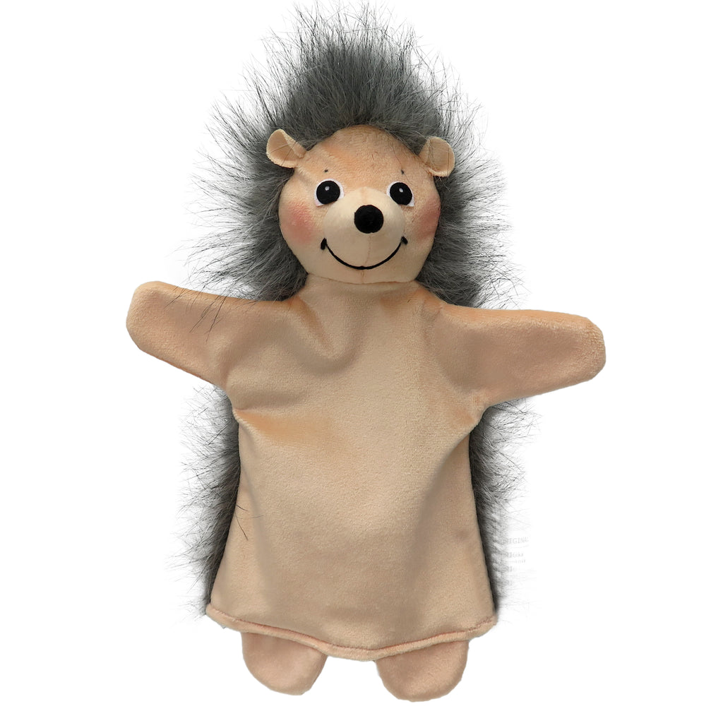 Hand Puppet Hedgehog 30 cm, Multicolour Hand Puppet - Pintado & Lacado