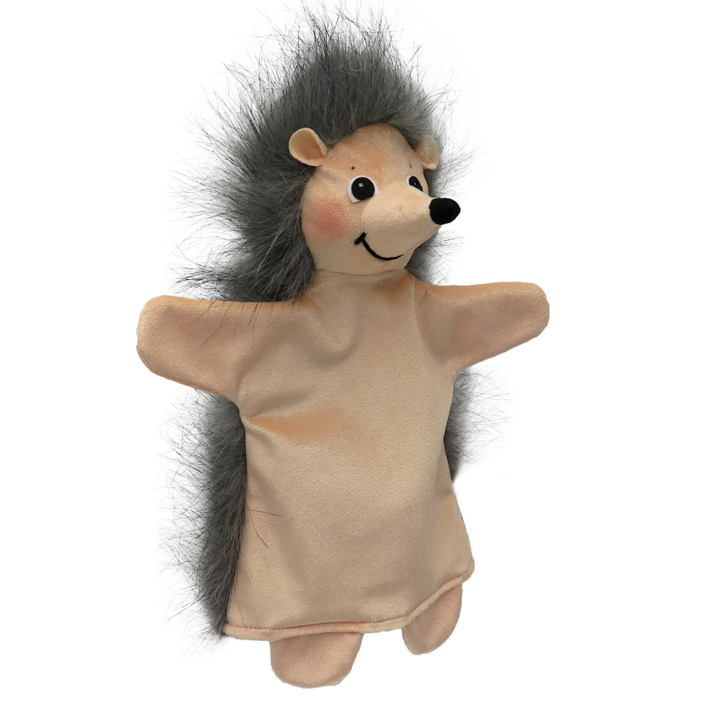 Hand Puppet Hedgehog 30 cm, Multicolour Hand Puppet - Pintado & Lacado