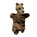Hand Puppet Tiger 27 cm, Brown