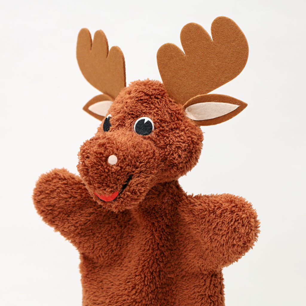 Handpuppe Elch 31 cm, 24631A