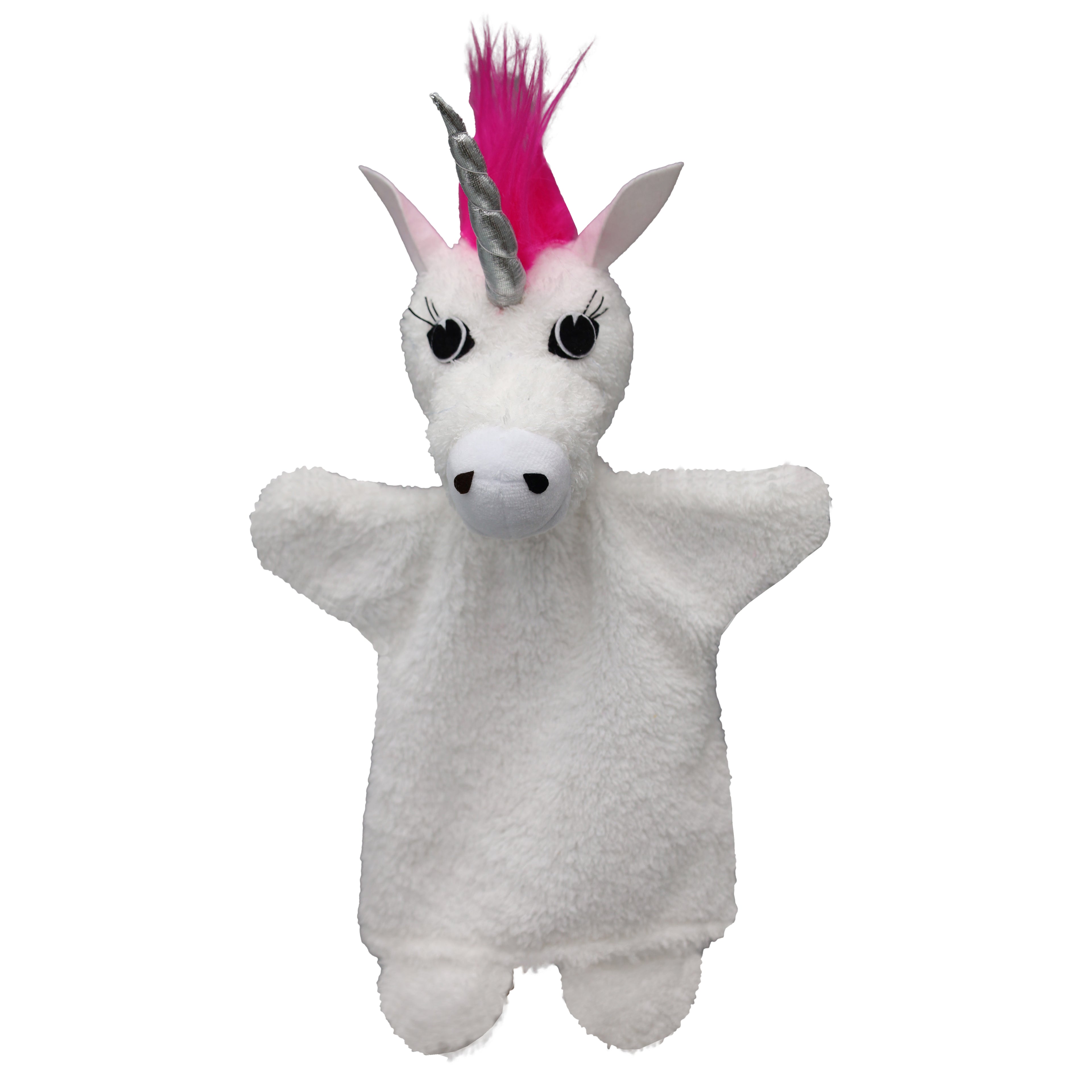 Handpuppe Einhorn 30 cm, 24633A
