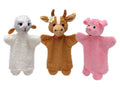 Set of Hand Puppets Farm 18,5 cm, Multicolour Set of Hand Puppets - Pintado & Lacado
