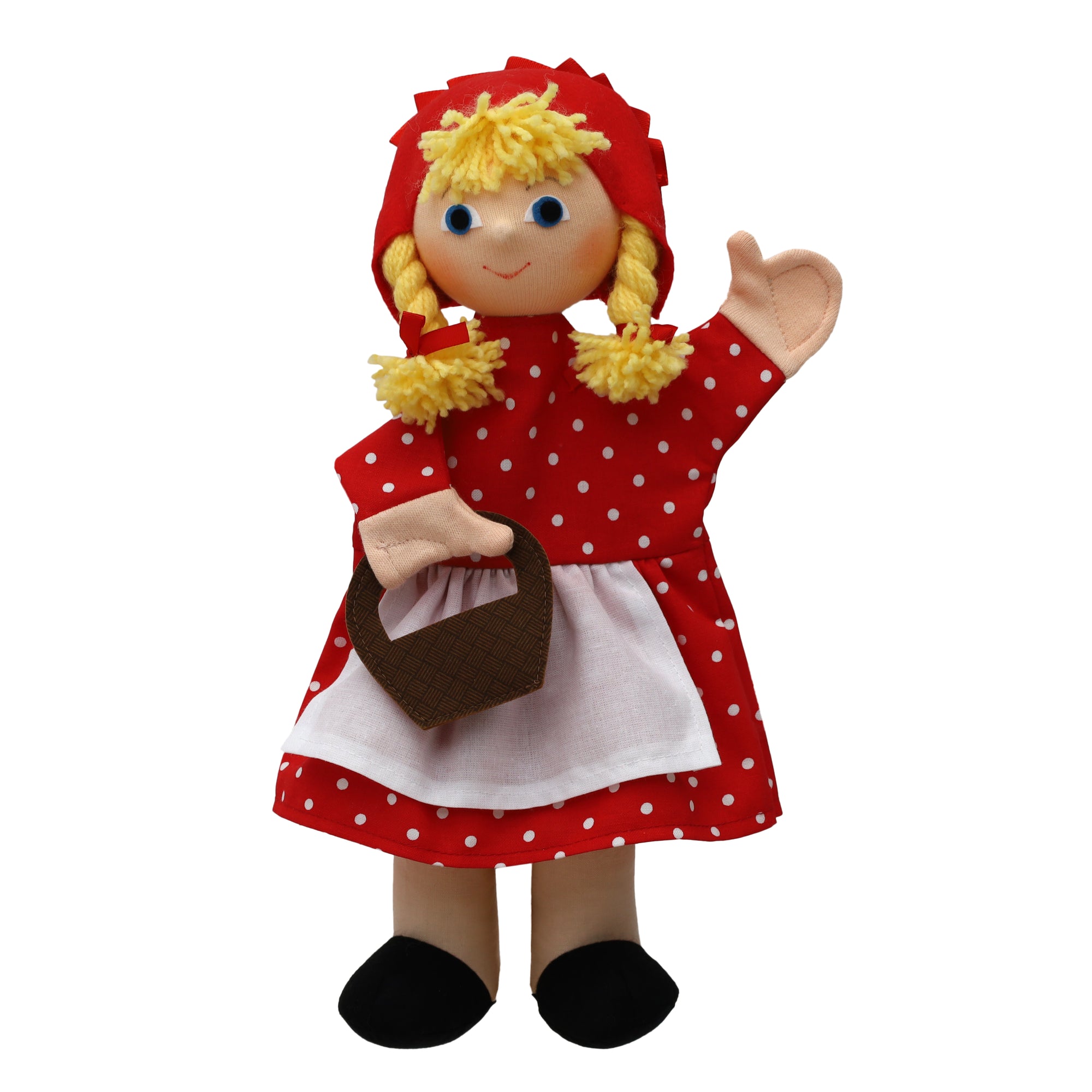 Handpuppe Rotkäppchen 31 cm, 26047D