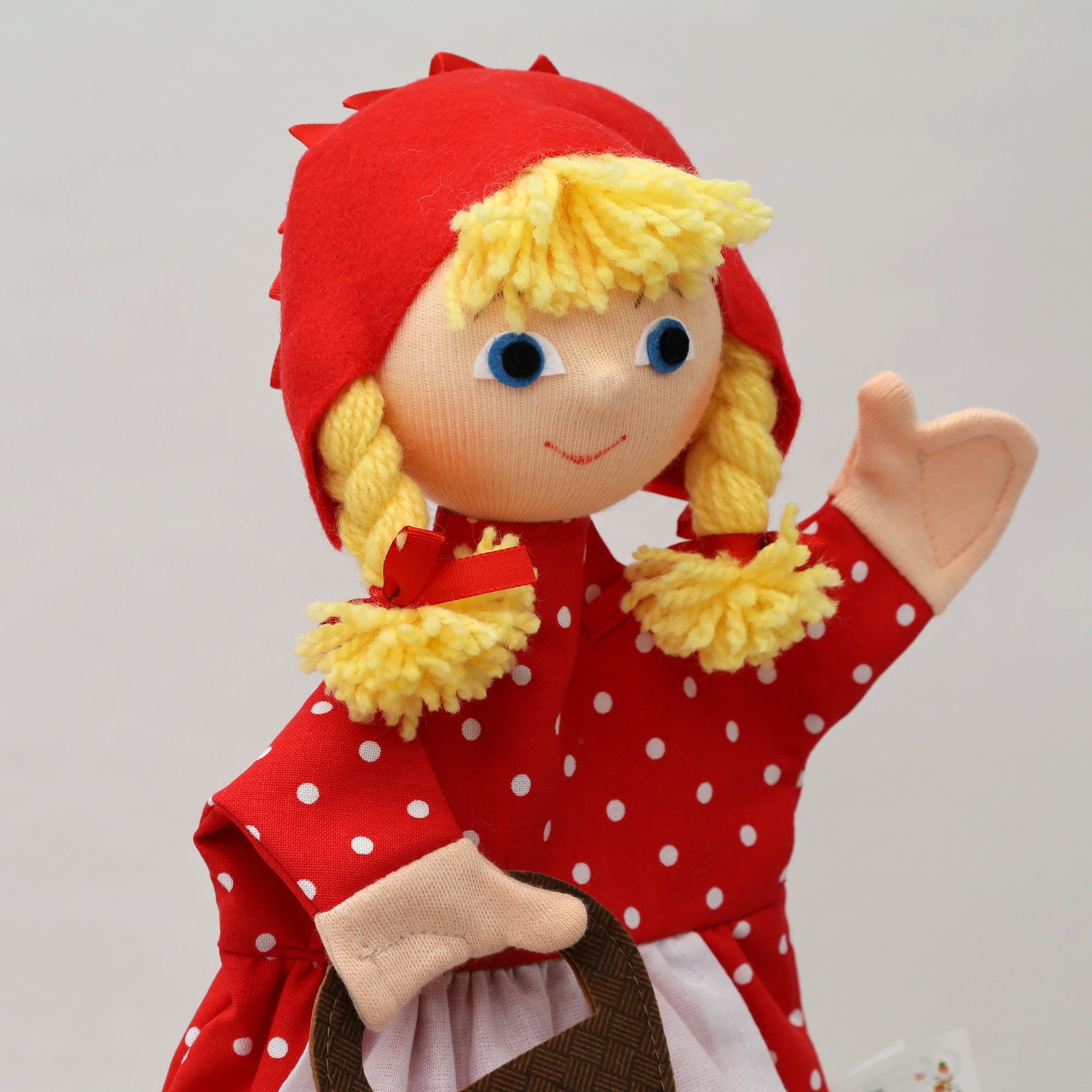 Handpuppe Rotkäppchen 31 cm, 26047D