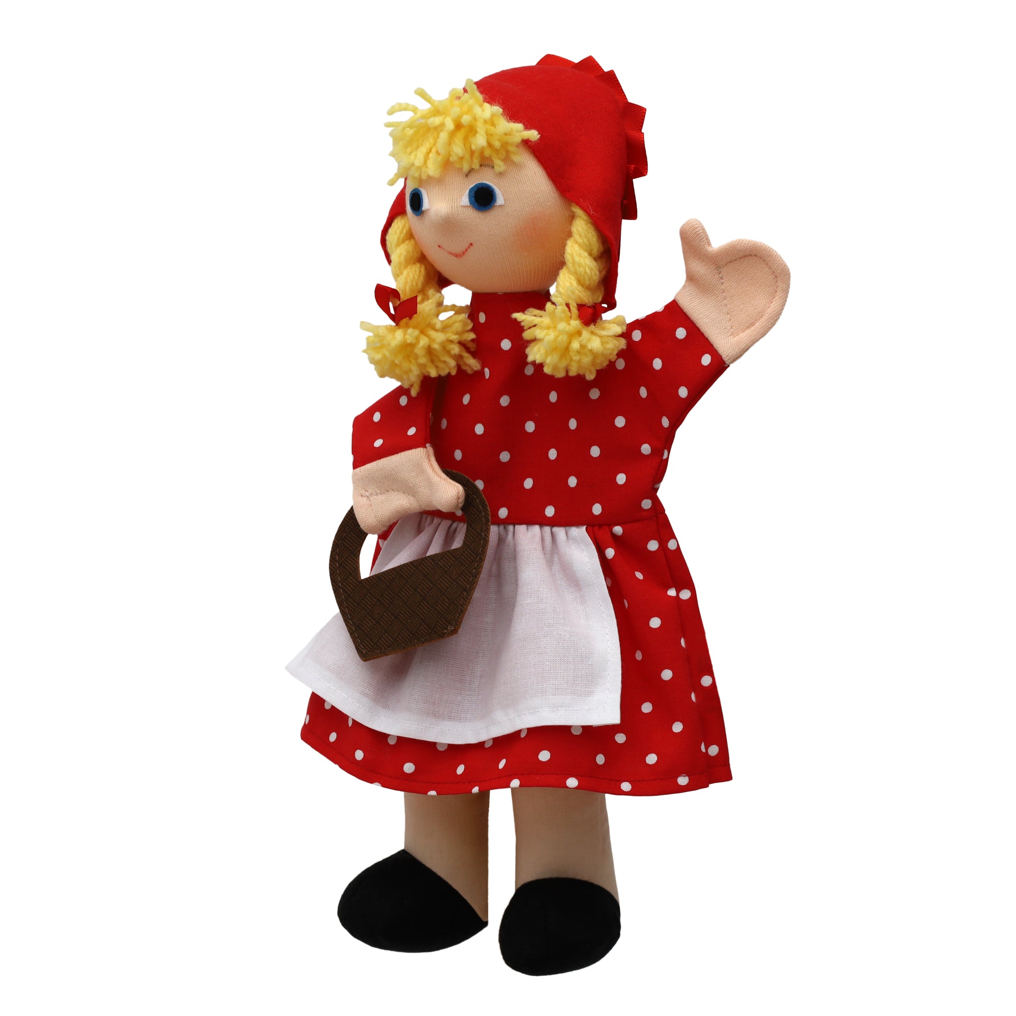 Handpuppe Rotkäppchen 31 cm, 26047D