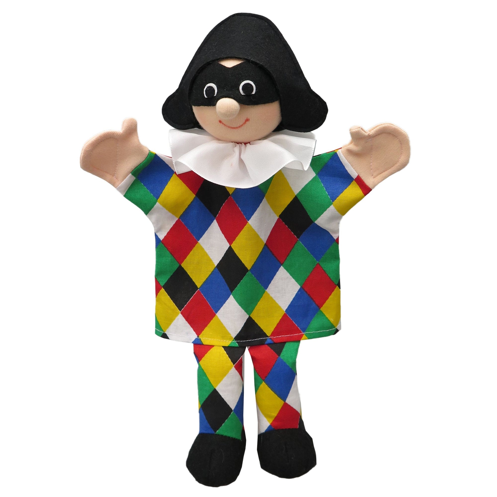 Handpuppe Harlekin 22 cm, 26224B