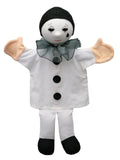 Hand Puppet Pierot 32 cm, Multicolour Hand Puppet - Pintado & Lacado