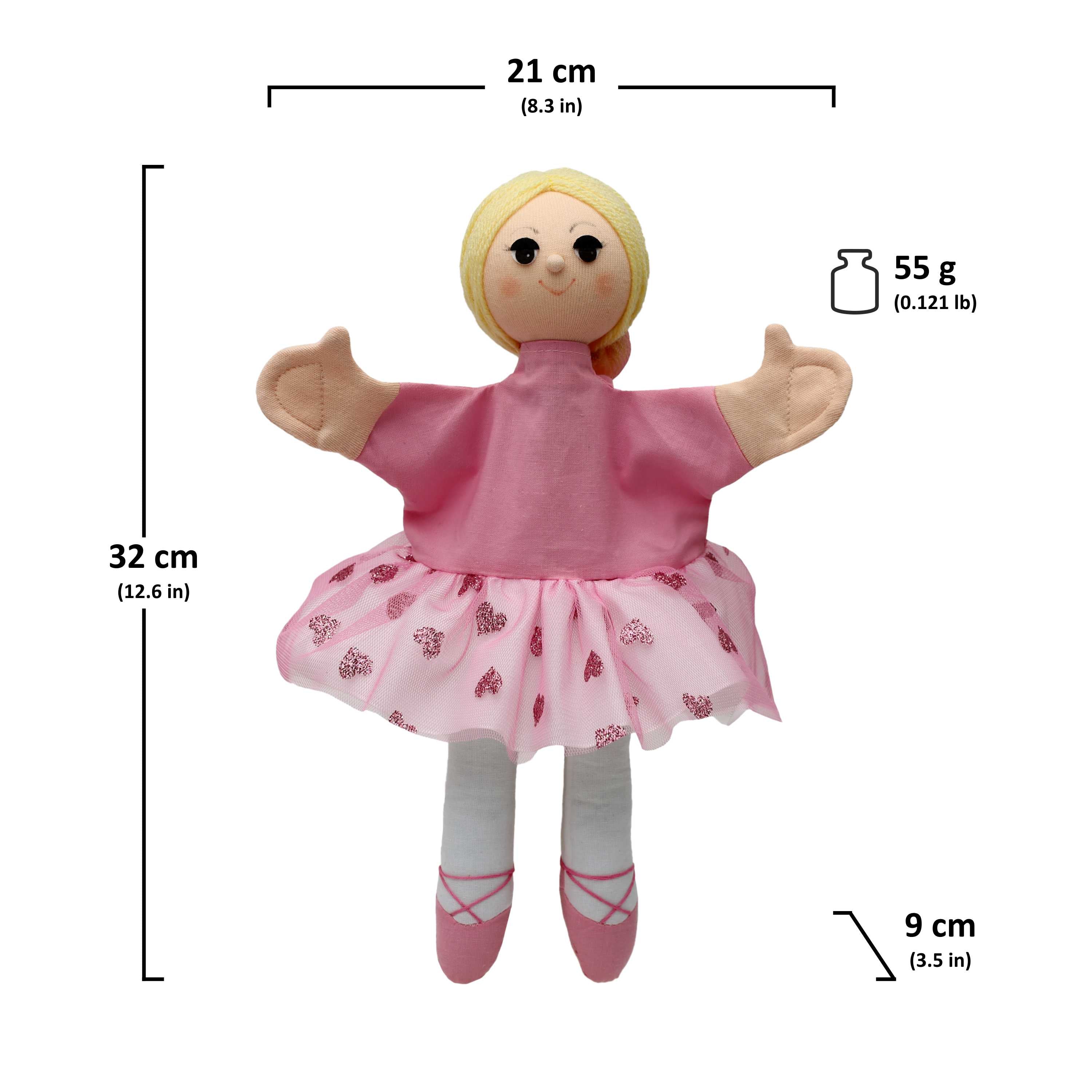 Handpuppe Ballerina 32 cm, 26262B