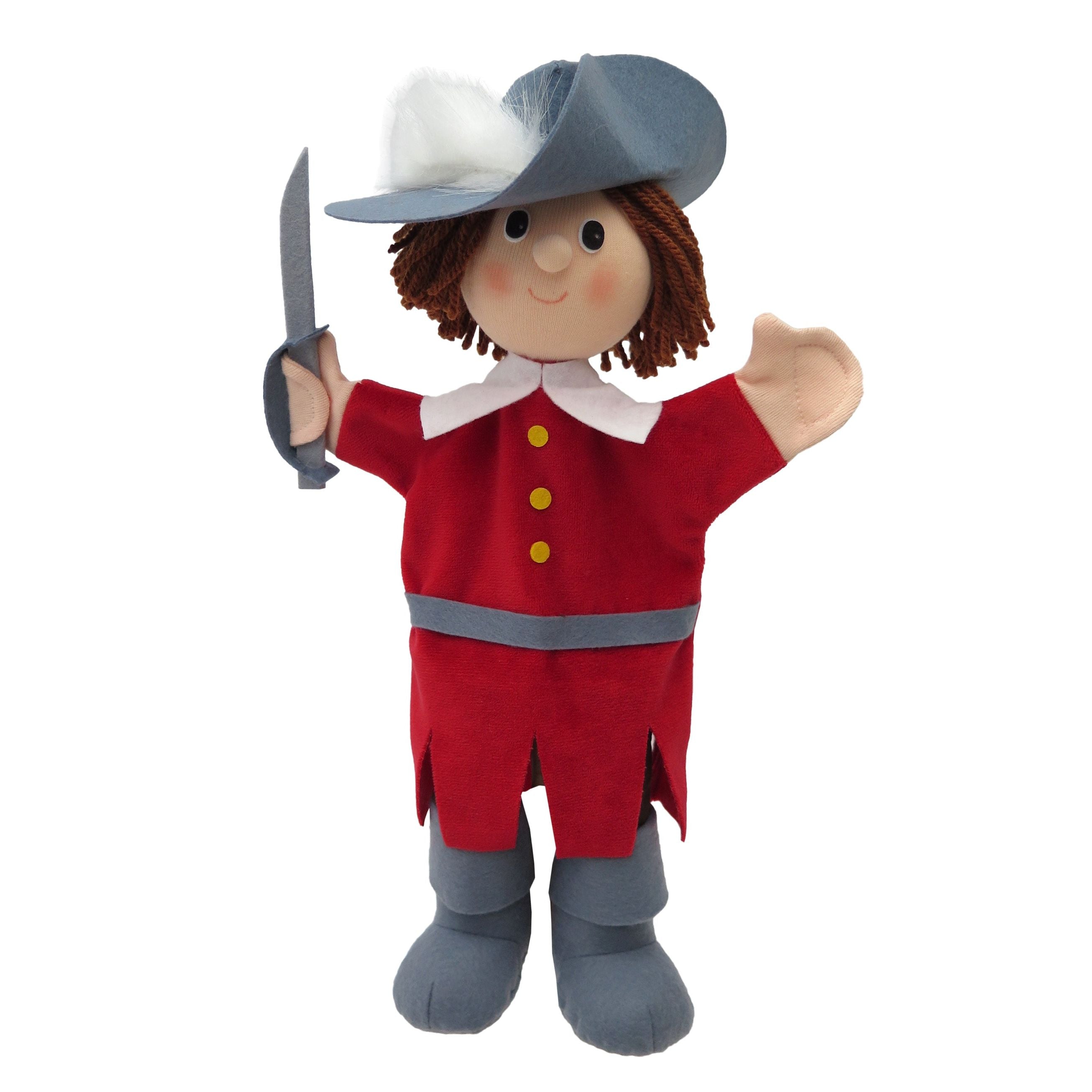 Handpuppe Musketier 34 cm, 26676C