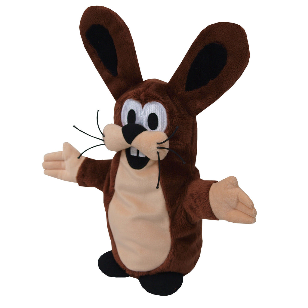 Maňásek na ruku Zajíc 37 cm